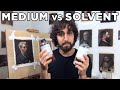 Medium VS Solvent - Art Supplies Explained