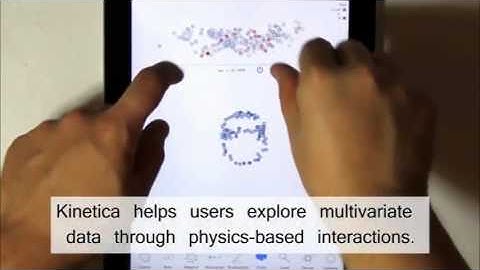 Kinetica: Naturalistic Multi-touch Data Visualization