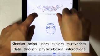 Kinetica: Naturalistic Multi-touch Data Visualization