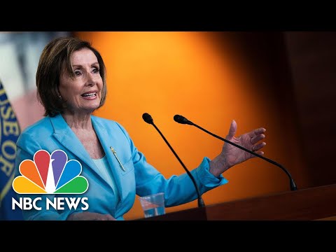 LIVE: Pelosi Holds Weekly Press Conference | NBC News