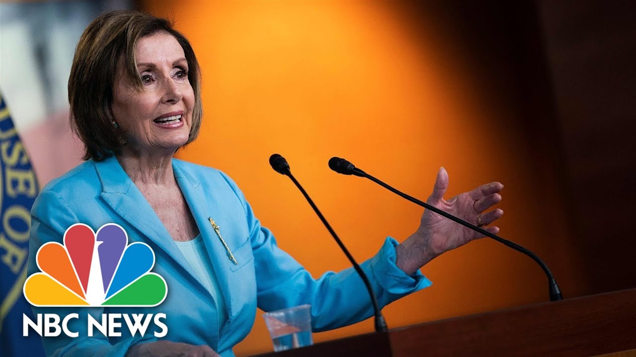 LIVE: Pelosi Holds Weekly Press Conference | NBC News LIVE: Pelosi Holds Weekly Press Conference | NBC News