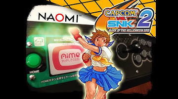 CAPCOM vs. SNK 2 - NAOMI Setup & GamePlay