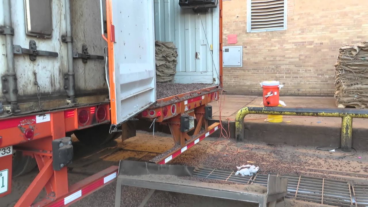 The Cocoa Beans Arrive at Blommer Chocolate Company YouTube