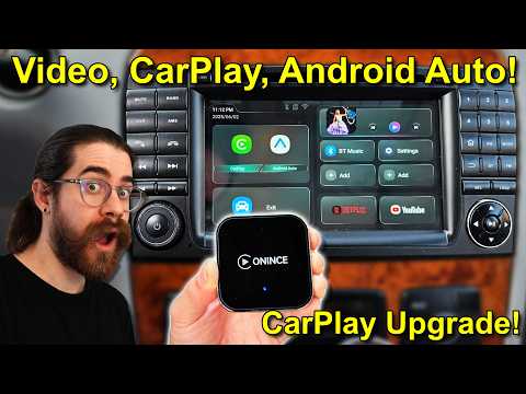 Upgrade CarPlay to Play Videos! – Onince CarPlay AI Box Review