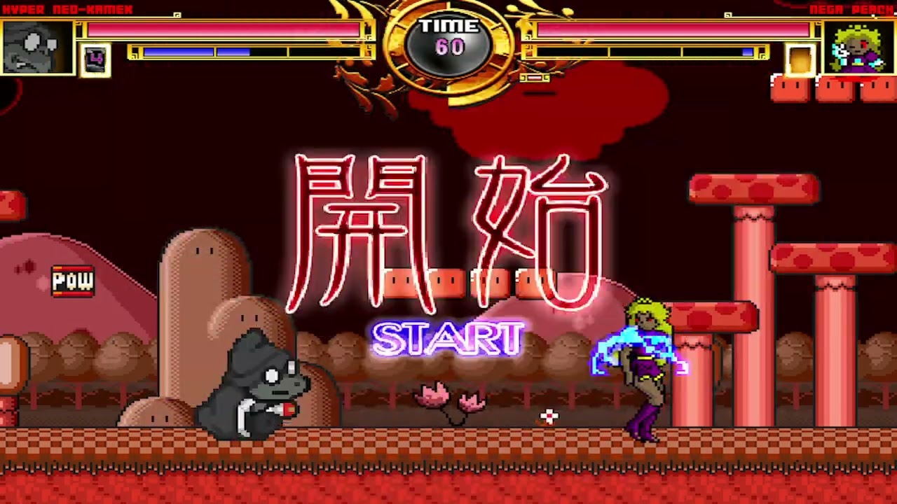 NICK54222 MUGEN: Hyper Neo Kamek VS Nega Peach