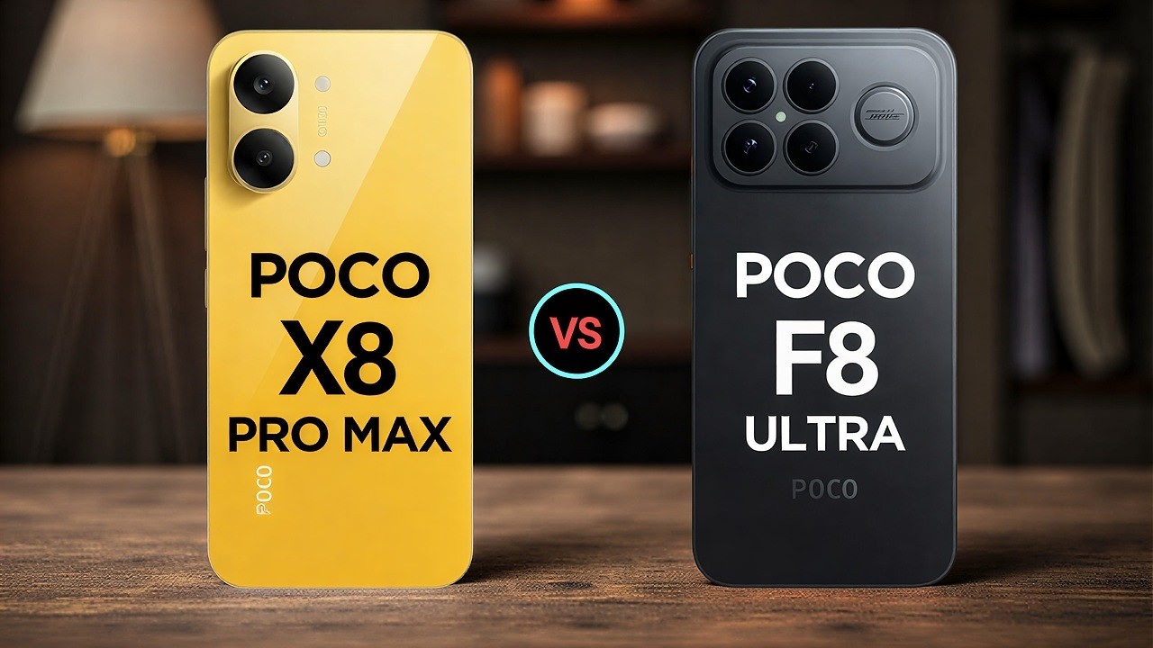 Poco X8 Pro Max Vs Poco F8 Ultra 🔥 Which One is the Best?
