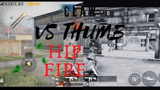 CLAW vs thumb hip fire🔥 comparison ,really thumb have stable hip 🔥