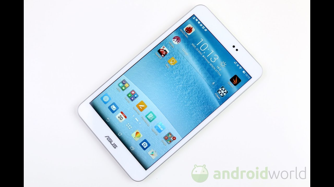 ASUS MeMO Pad 8 ME581CL, review in Italian - YouTube