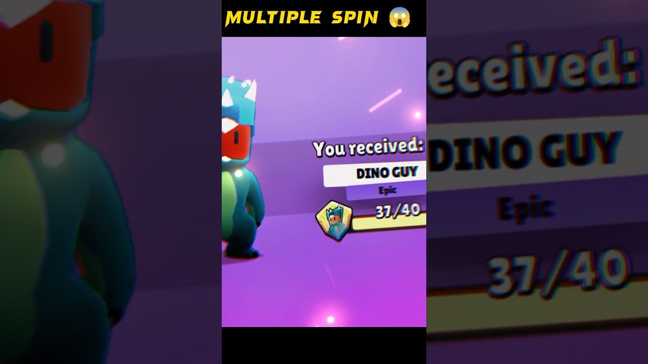 Multiple spin 😱 in beast buck wheel🔥got some rare shard 🤯 stumble guys 