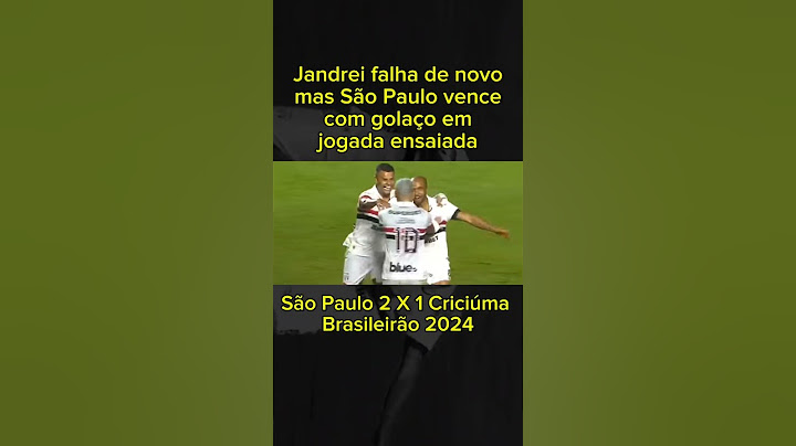 Gols de São Paulo 2 X 1 Criciúma - Morumbi Brasileirão