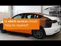 In which services should Tesla be repaired?