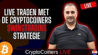 LIVE OPNAME: Live Traden Met De CryptoCoiners Swingtrading Strategie