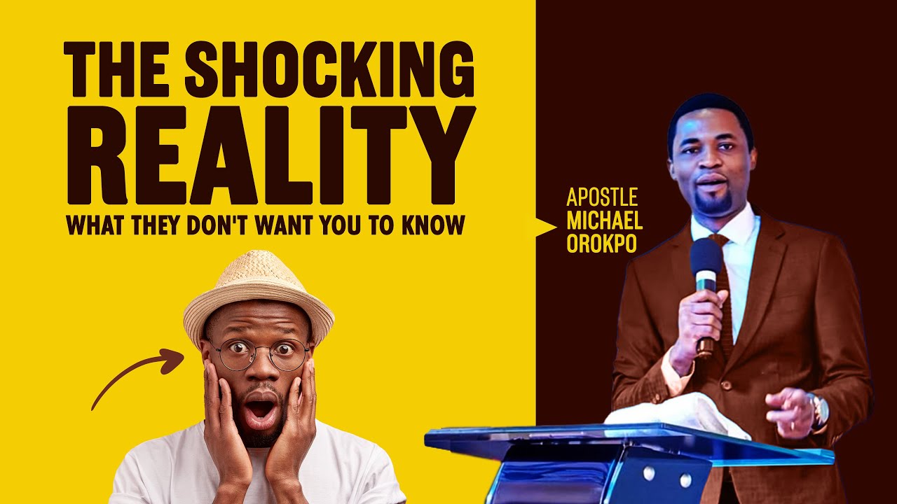 THE SHOCKING REALITY WHAT THEY DON'T WANT YOU TO KNOW APOSTLE