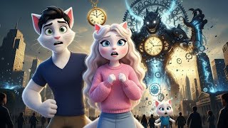 This Ancient Clock BROKE Time Itself 😱 | Epic Cat Family Animation