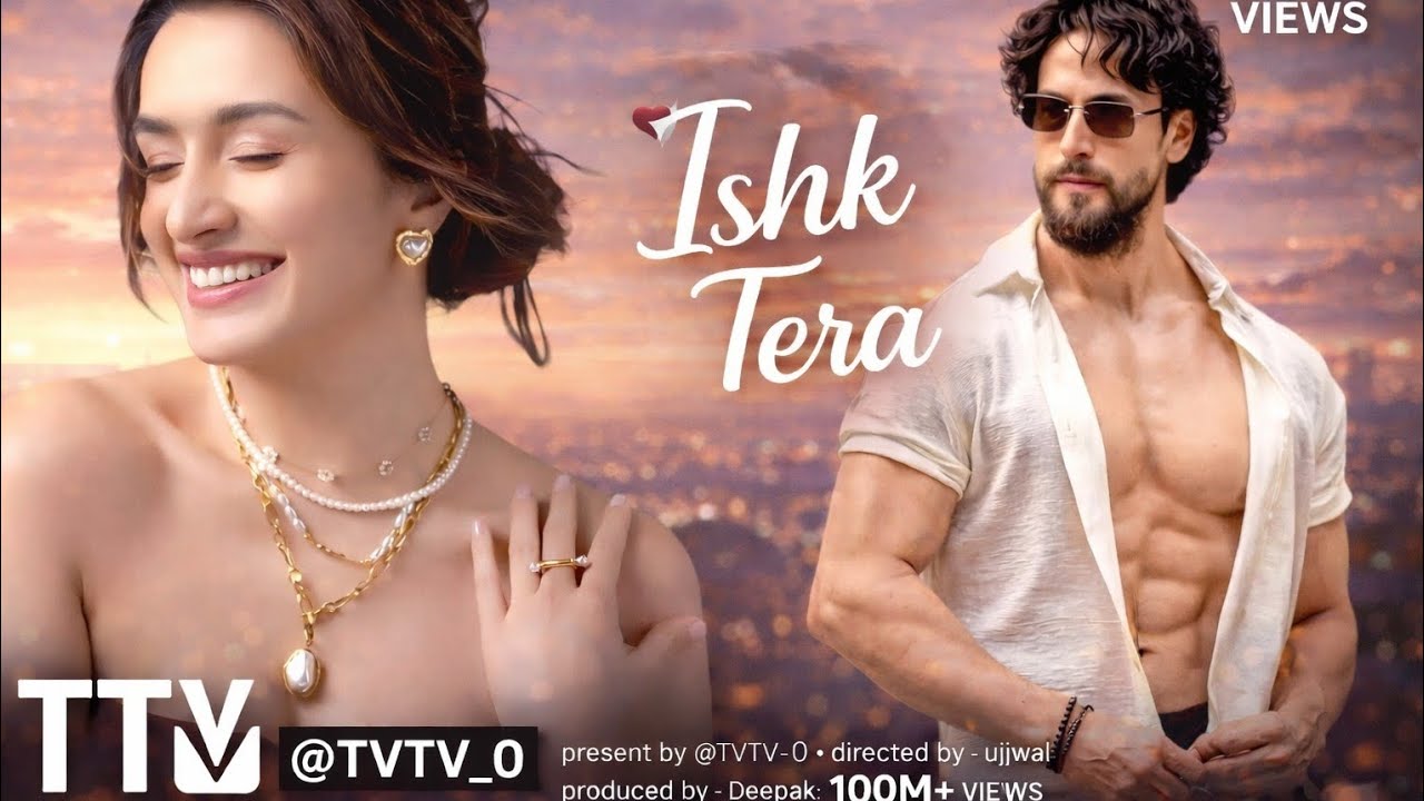 New Romantic Song 2026 |Ishk Tera |Tiger Shroff |Shraddha Kapoor |New Bollywood Hindi Song
