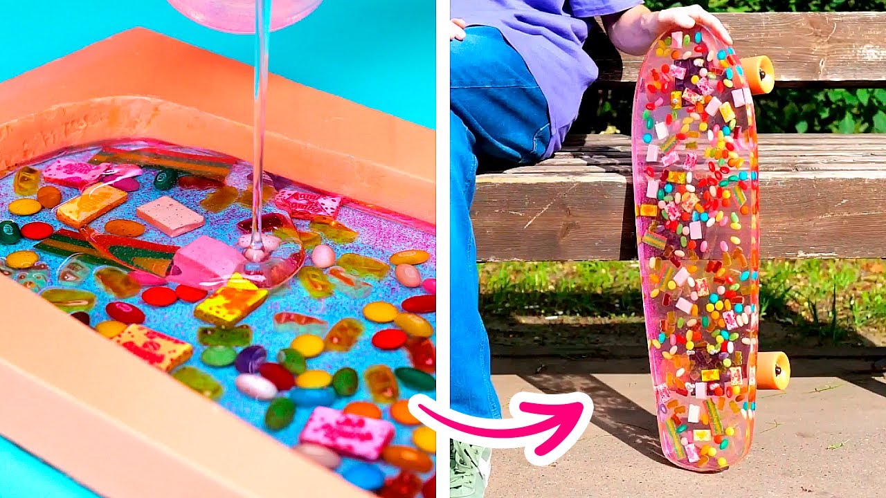 Epoxy Resin DIY Ideas || Home Decor and Jewelry Crafts - YouTube