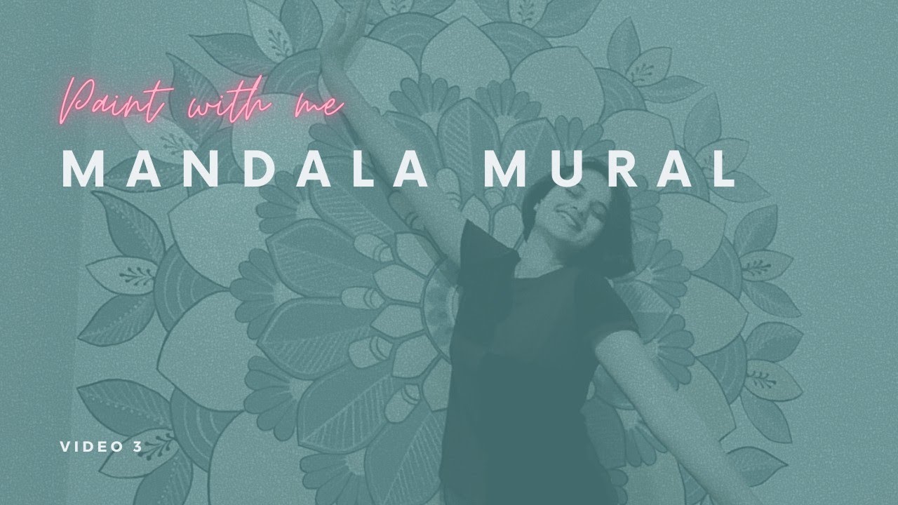 Mandala Mural Painting