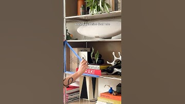 How To Style Your Shelves Better With The Triangle Method