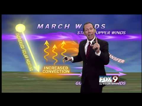 How is wind formed and why is there more wind in some cities?