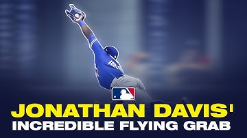 Catch of the year?? Jonathan Davis makes incredible leaping grab