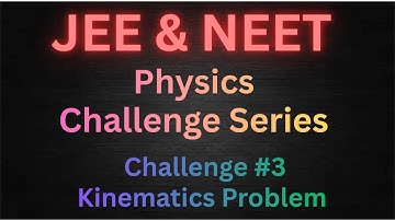 Physics Challenge #3 🚗 | Shortest Distance Between Two Cars | Kinematics | JEE & NEET 2026
