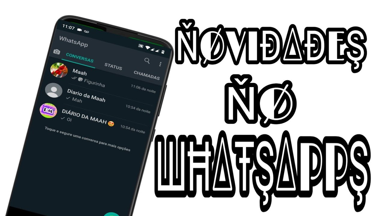 Saiu a tão esperada "Novidade " no Whatsapp Oficial !! 🥳 - YouTube