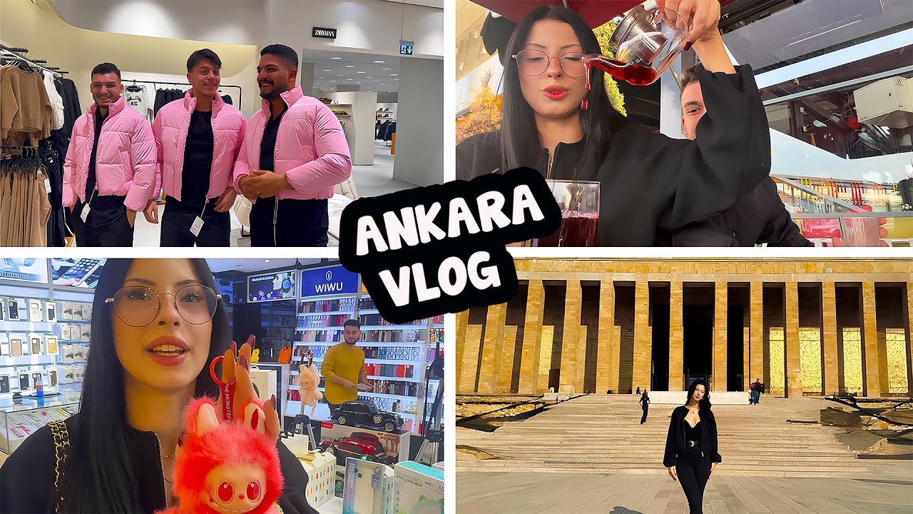 Arkadaşlarımla Ankara Vlog  💕 | Anıtkabir Ziyareti 🇹🇷