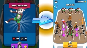 Blue Run and Merge Friends