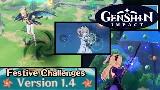 Festive Challenges: Windblume Festival - Genshin Impact v.1.4