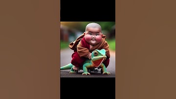 Thumbnail of Little Monk 🤩😁 So Cute Little Monk 😄😍 #monk #littlemonk #cute