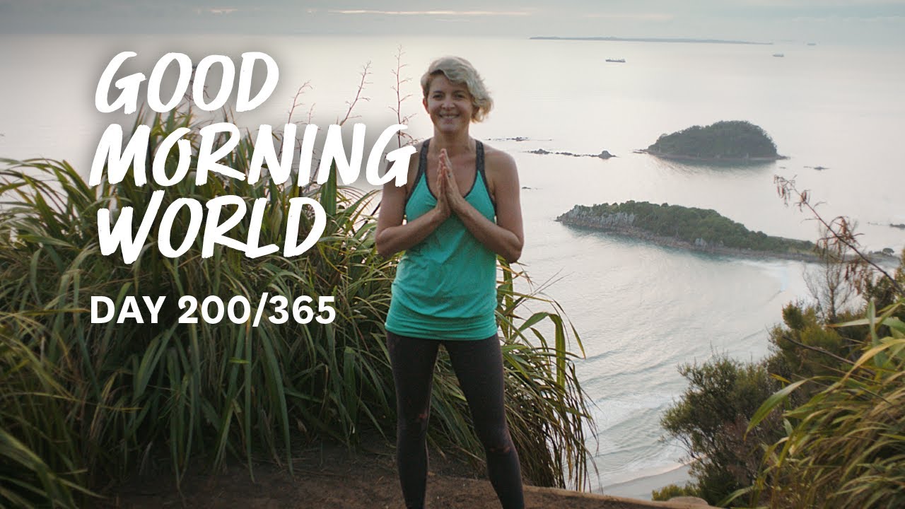 Good Morning World | Day 200 of 365 - Mount Maunganui - YouTube