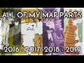 All Of My MAP Parts In Order From 2015/2016 To 2019