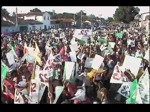 Oposição.Coligação de Bernildo Val realiza grande caminhada.