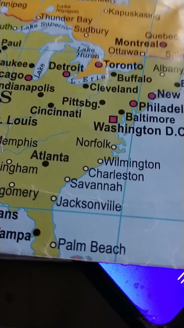 Shortest Distance Between Canada And Florida Is YouTube Shortest Distance Between Canada And Florida Is YouTube