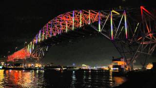 December 4th corpus christi harbor bridge lighting.