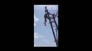 Cưa Cây Trên Cao Và Cái Kết Thương Tâm Cho Anh Chàng Làm Thuê...