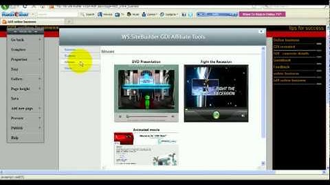New GDI Site Builder 4.02 Tutorial
