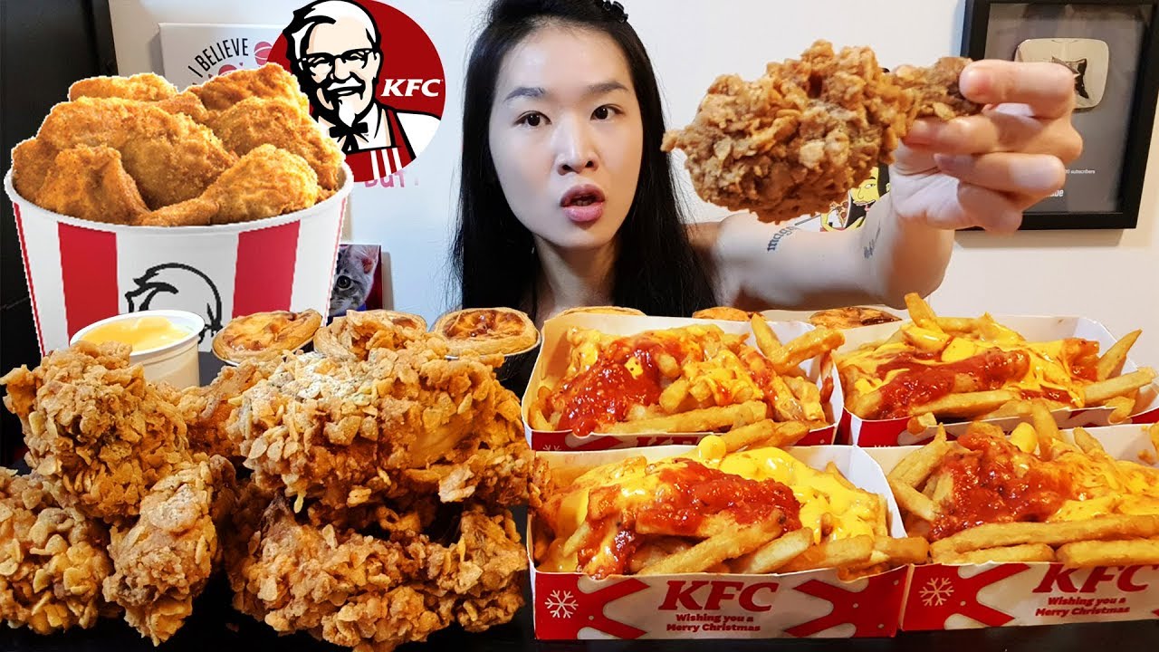 KFC Bolognese Cheese Fries & Extra Crispy Sour Cream Fried Chicken ...