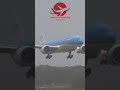 Wild Ride: KLM Boeing 777 Battles Storm with Bumpy Landing!