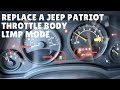 Chrysler Jeep Patriot Throttle Body Install. Limp Mode and Rough Idle