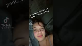 British Girl Farting on TikTok