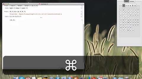 Mathematica Tutorial 2 - Fundamentals of Lists