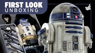 Hot Toys R2-D2 Star Wars Attack of the Clones Figure Unboxing | First Look