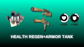 [PAYDAY 2 / 페이데이 2] Health Regen Armor Tank Build / 체력 리젠 아머 탱크 빌드