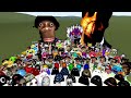 BIG AUUGHH VS BIG OBUNGA AND  UNLIMITED NEXBOTS GMOD ALL NEXBOTS  #nextbot #gmod