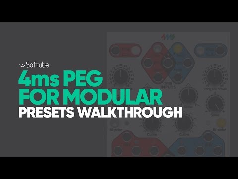 4ms PEG for Modular presets walkthrough - Softube