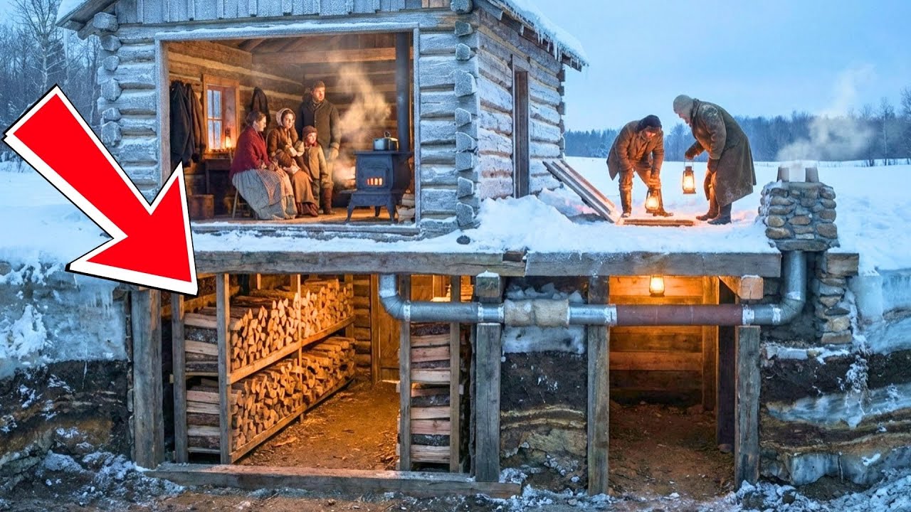 They Built a “Wood Dryer” Underground In Secret ... Until the Blizzard Hit