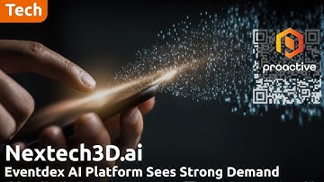 Nextech3D.ai reports strong revenue growth for Eventdex AI matchmaking as adoption accelerates