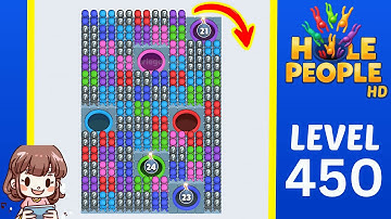 Hole People Level 450 Solution Walkthrough
