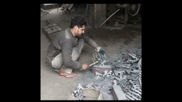 How scissors are made in a factory